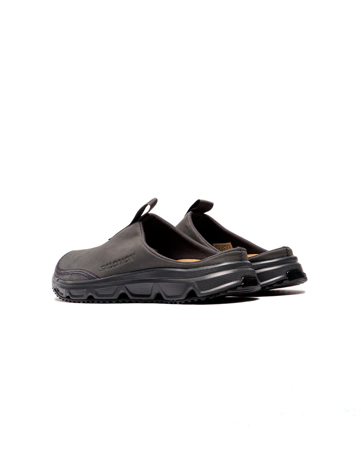 ☆Salomon☆ RX Slide Leather L47751100 S251109SBA62_BLK Salomon RX SLIDE LTR | L47751100 | AFEW STORE